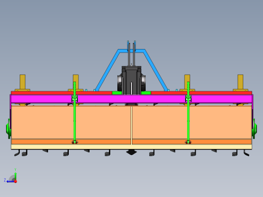 基于SW旋耕深松机设计右视缩略图