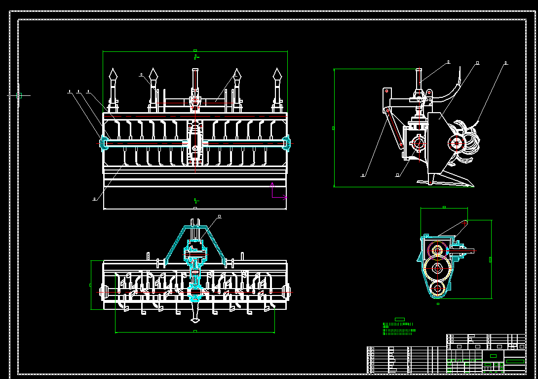 基于SW旋耕深松机设计