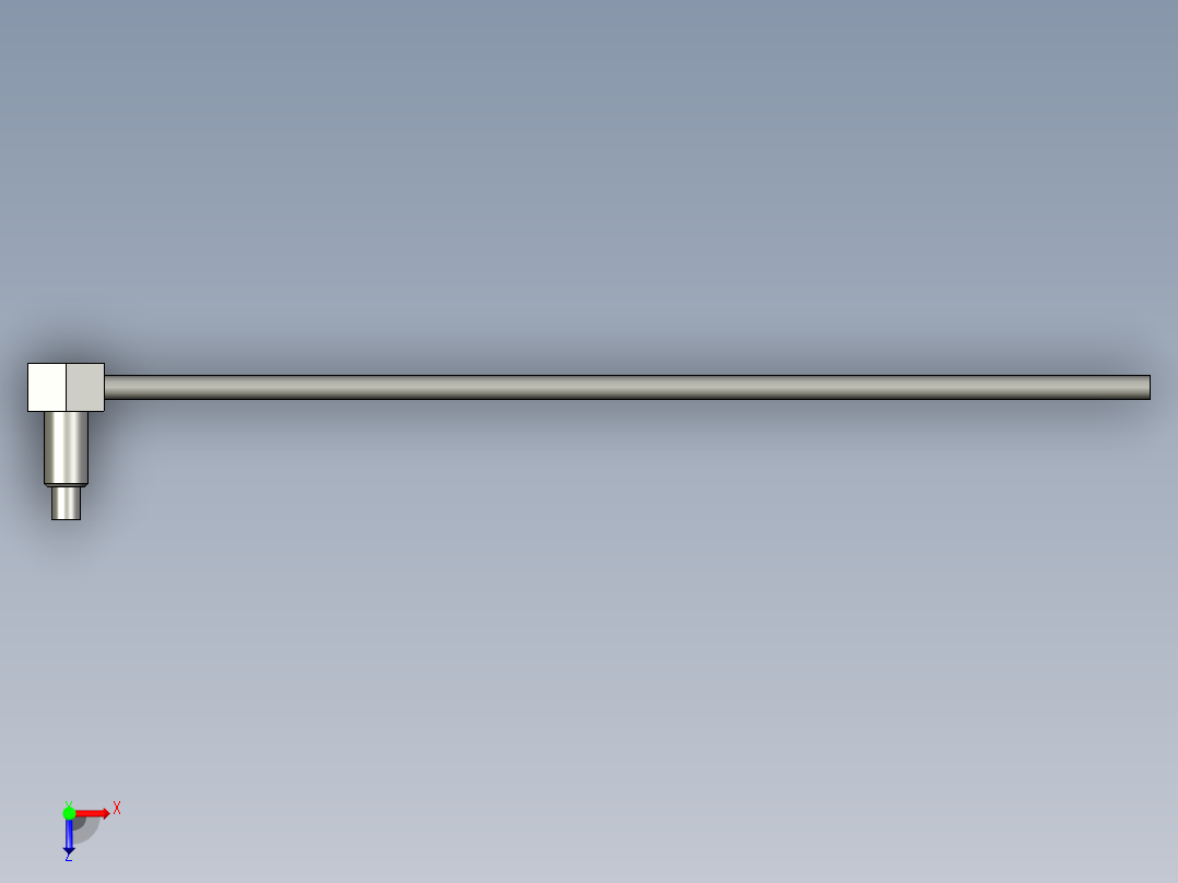 基恩士FU-77TZ_kc图纸模型俯视图