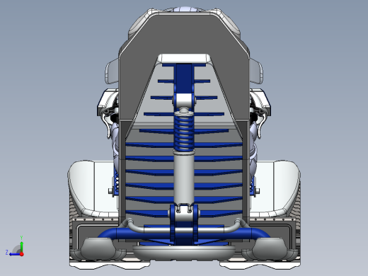 雪地漂移履带车右视缩略图