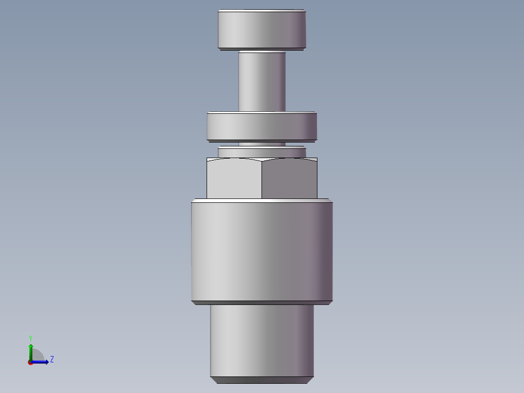节流阀PSL602A（2分6厘）左视图