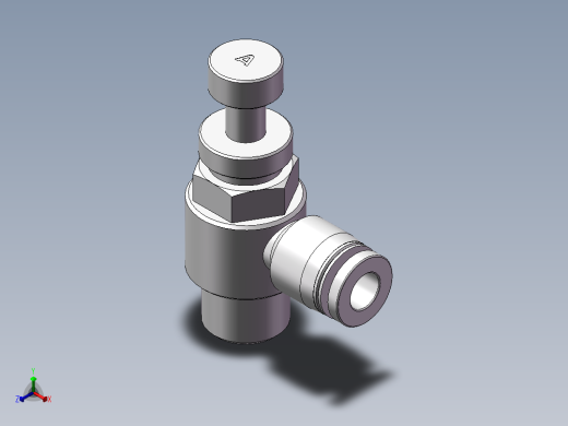 节流阀PSL602A（2分6厘）正等轴测缩略图