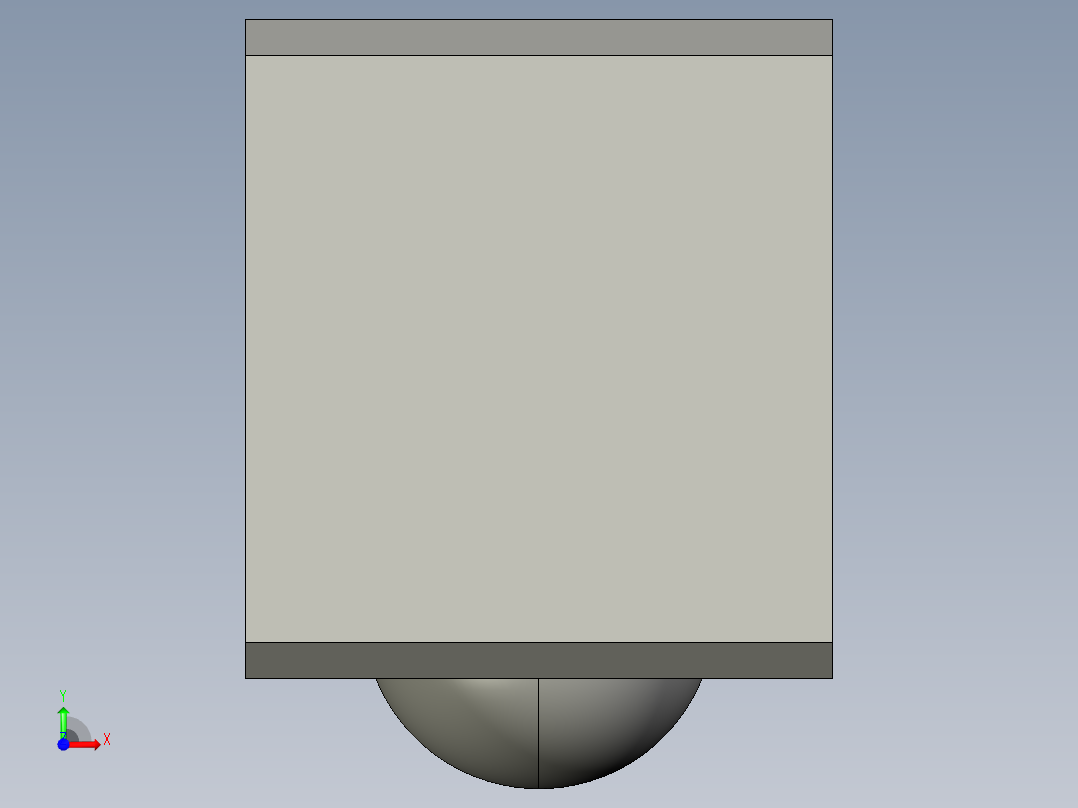 基恩士PS-55_kc图纸模型前视图
