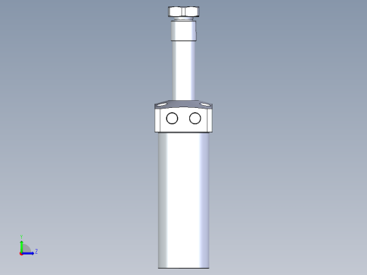 KOSMEKLHA0400-SR-Q35多系列多零件图纸模型左视缩略图