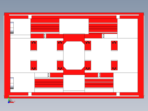 磨床底座加工图前视缩略图