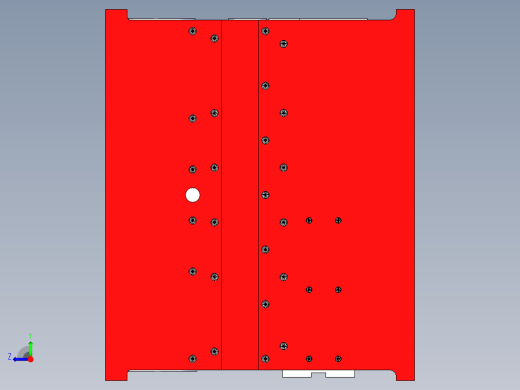 磨床底座加工图右视缩略图