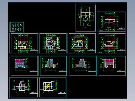 小住宅设计图纸