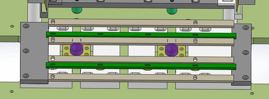 AL头道D条定长打孔一体机（sw18可编辑+工程图）