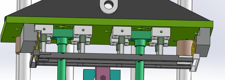 AL头道D条定长打孔一体机（sw18可编辑+工程图）