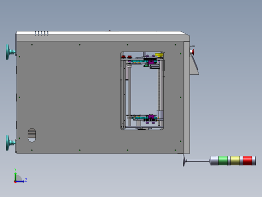 PCB板翻板机sw21可编辑左视缩略图