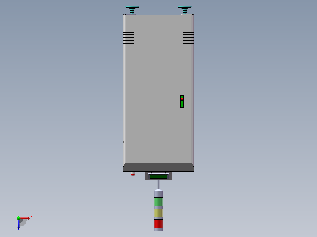 PCB板翻板机sw21可编辑俯视图