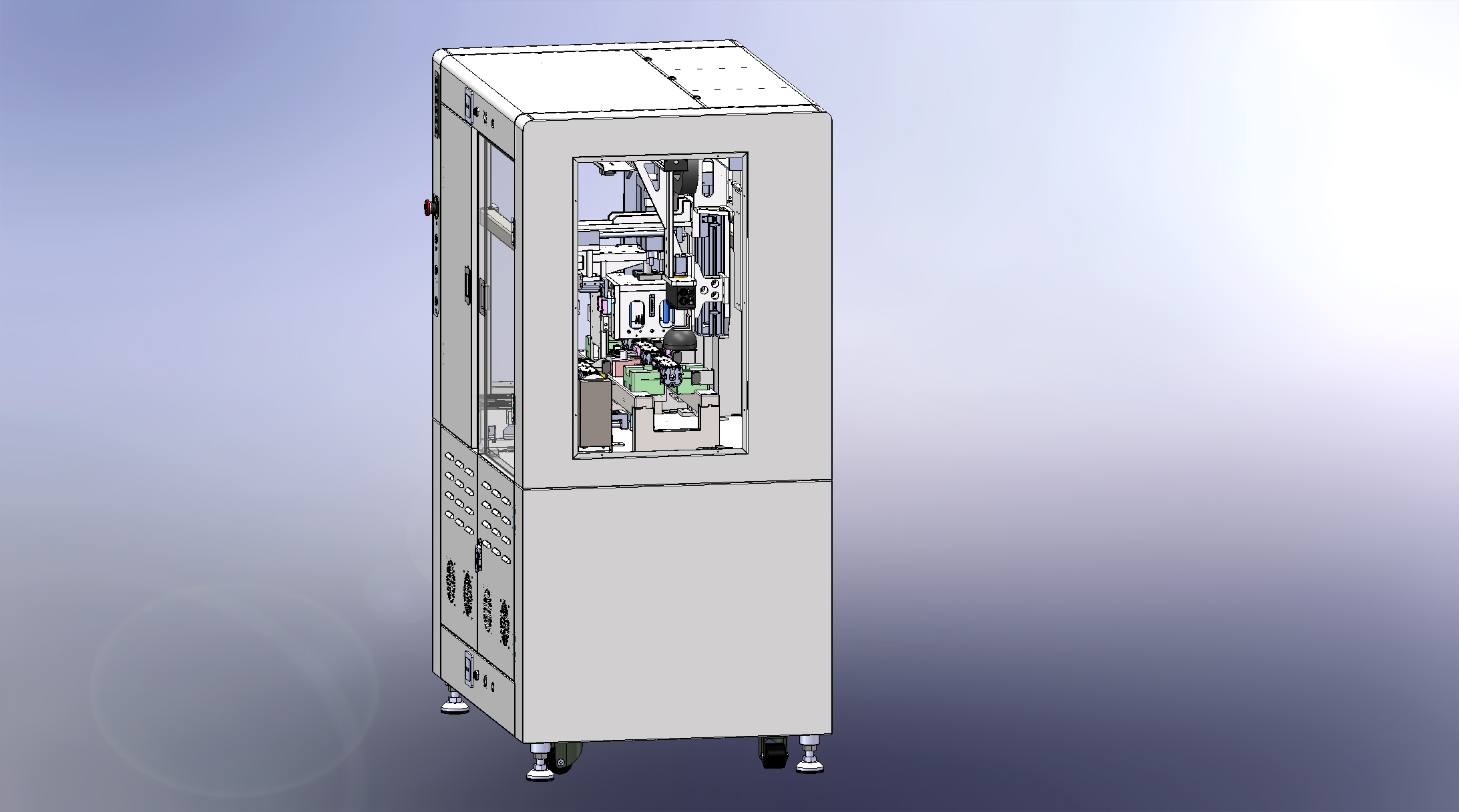 PCM板，焊点半成品检测机sw22可编辑