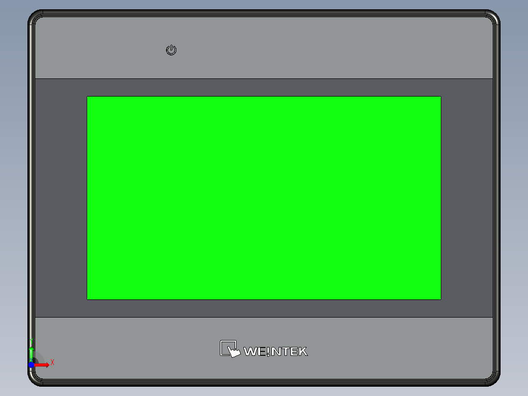 TK6051iP人机界面前视图