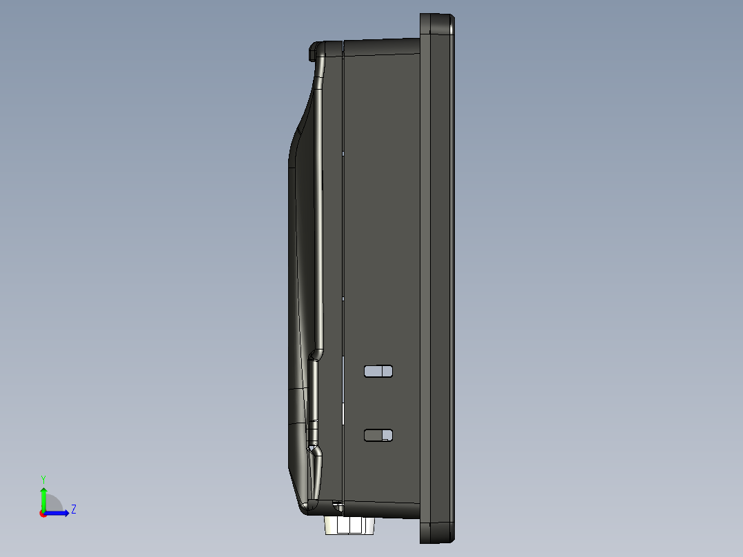 TK6051iP人机界面左视图