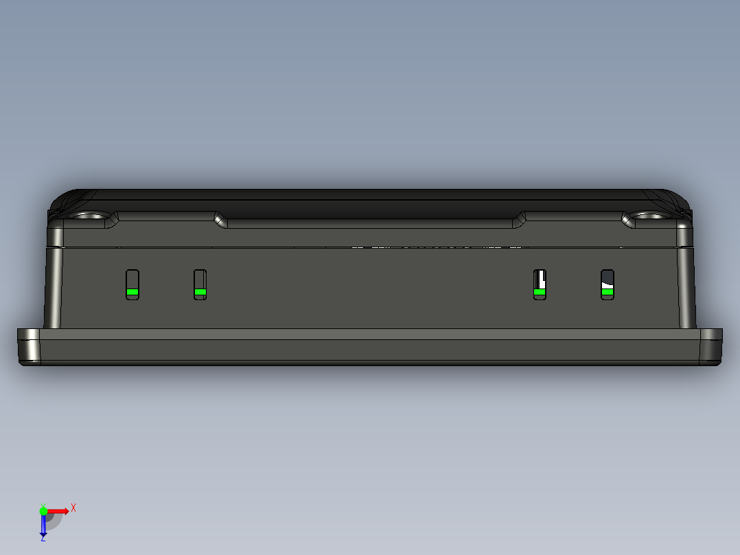 TK6051iP人机界面俯视图