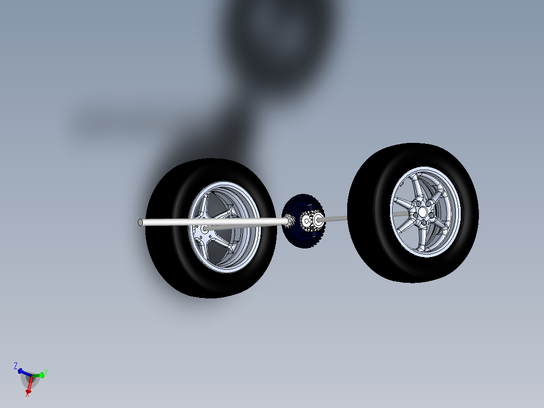 后差速器变速箱