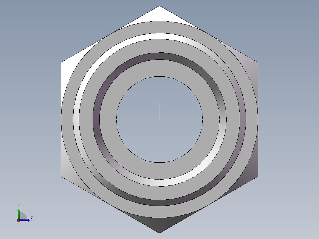 英制锥管螺纹直接头、1DT-36-12SP左视图