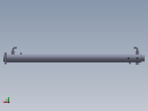 液压缸定制工件（带图纸）后视缩略图