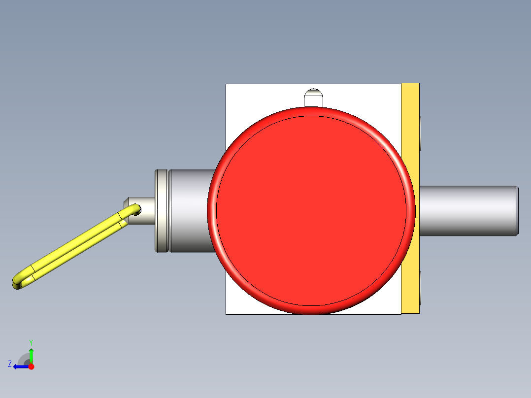 联锁装置 ABB右视图