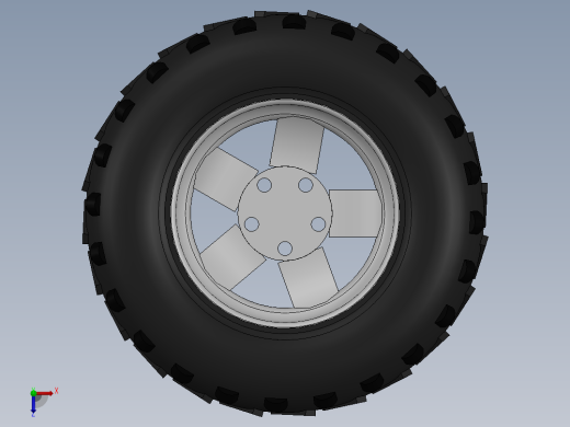 车轮子俯视缩略图