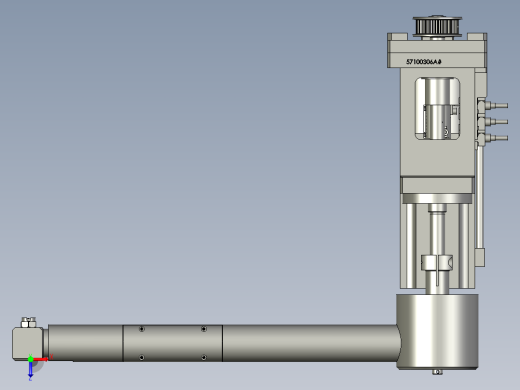 76045270-左侧摆臂组件俯视缩略图