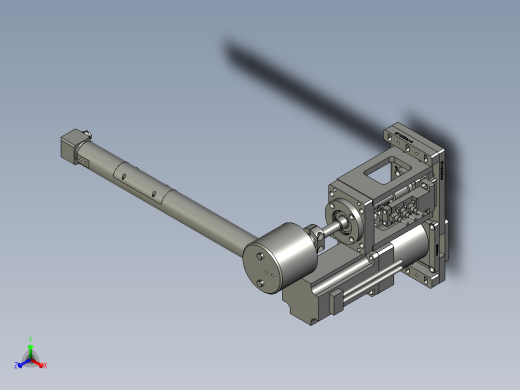 76045270-左侧摆臂组件正等轴测缩略图