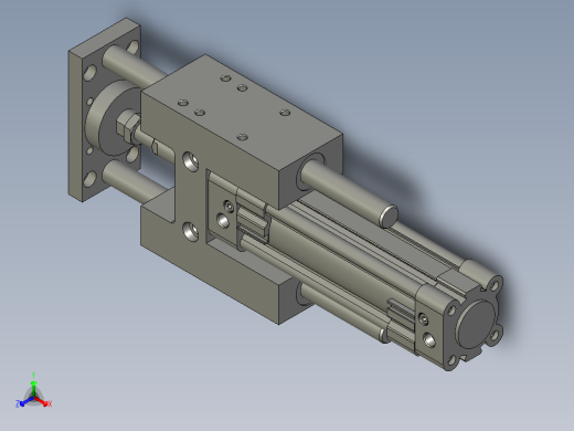 带导向架气缸TSAIM50X150S(0)
