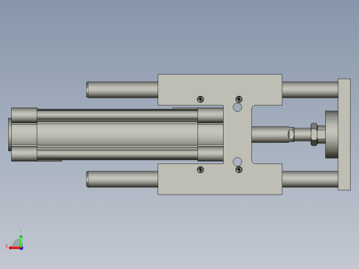 带导向架气缸TSAIM50X150S(0)后视缩略图