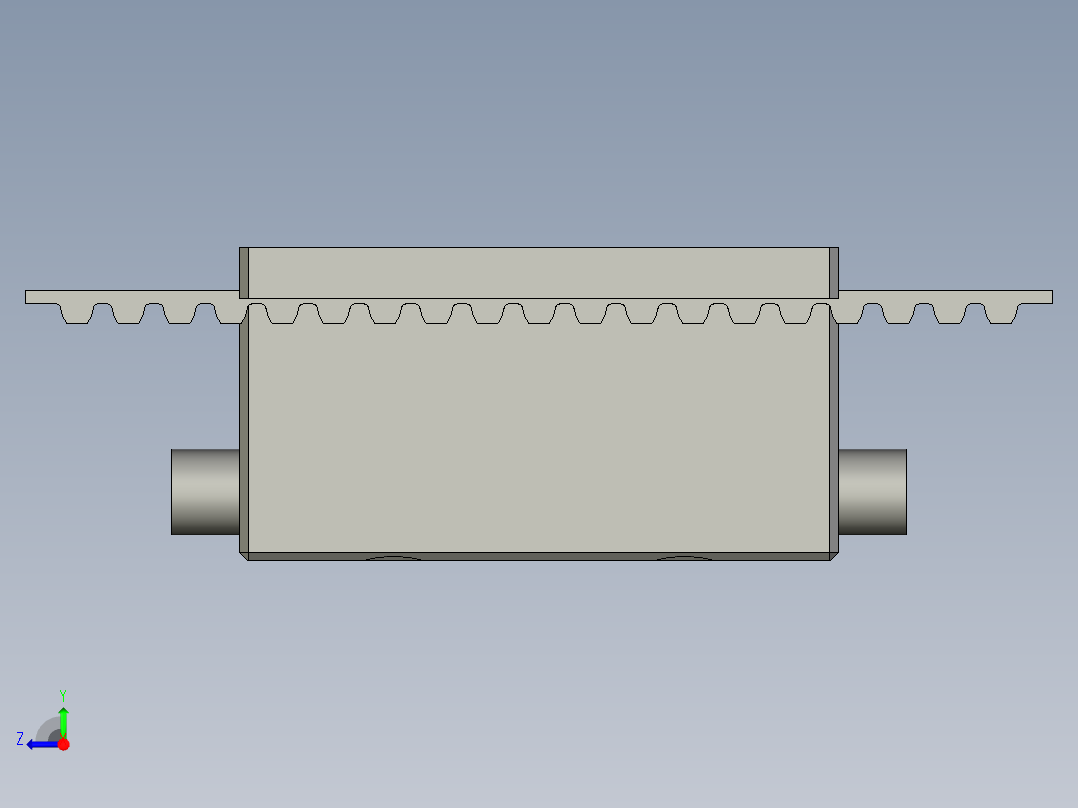 LXYC-BOSS-020501020900皮带夹紧块组合右视图