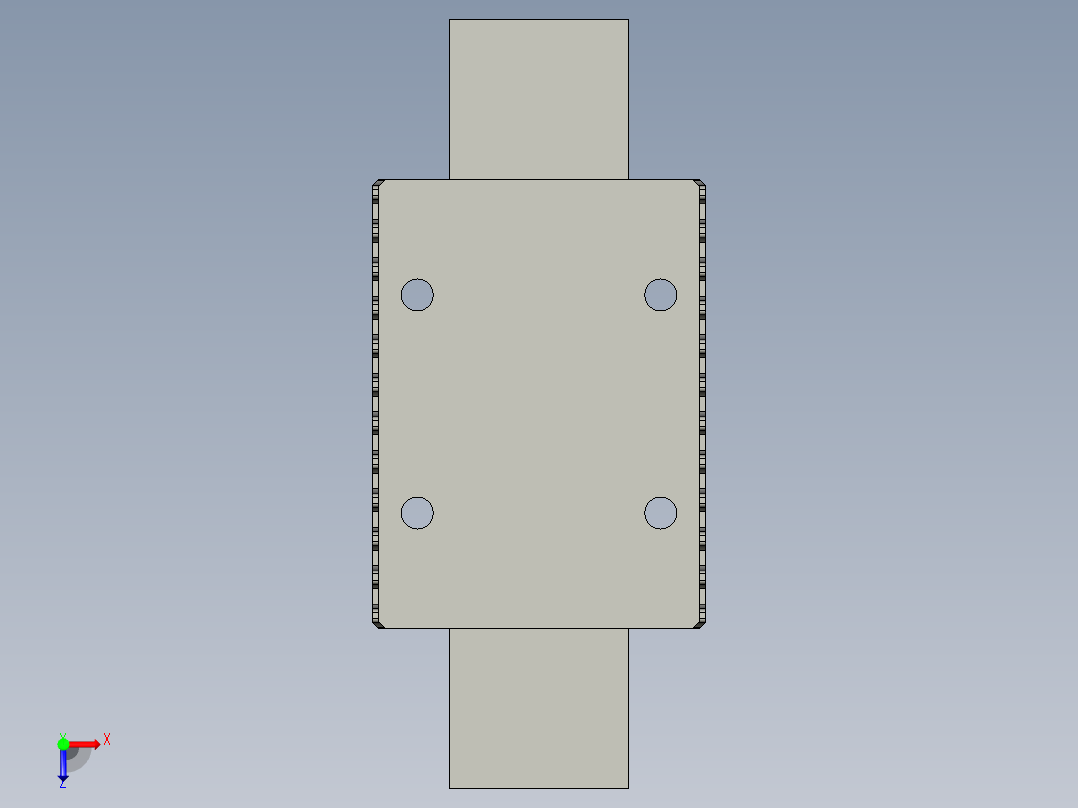 LXYC-BOSS-020501020900皮带夹紧块组合俯视图