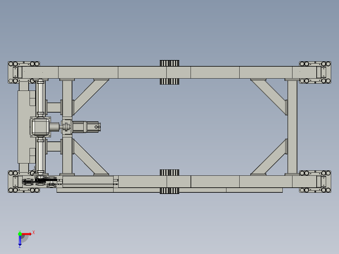 H-YL-A000码垛总装龙门架20160630俯视图