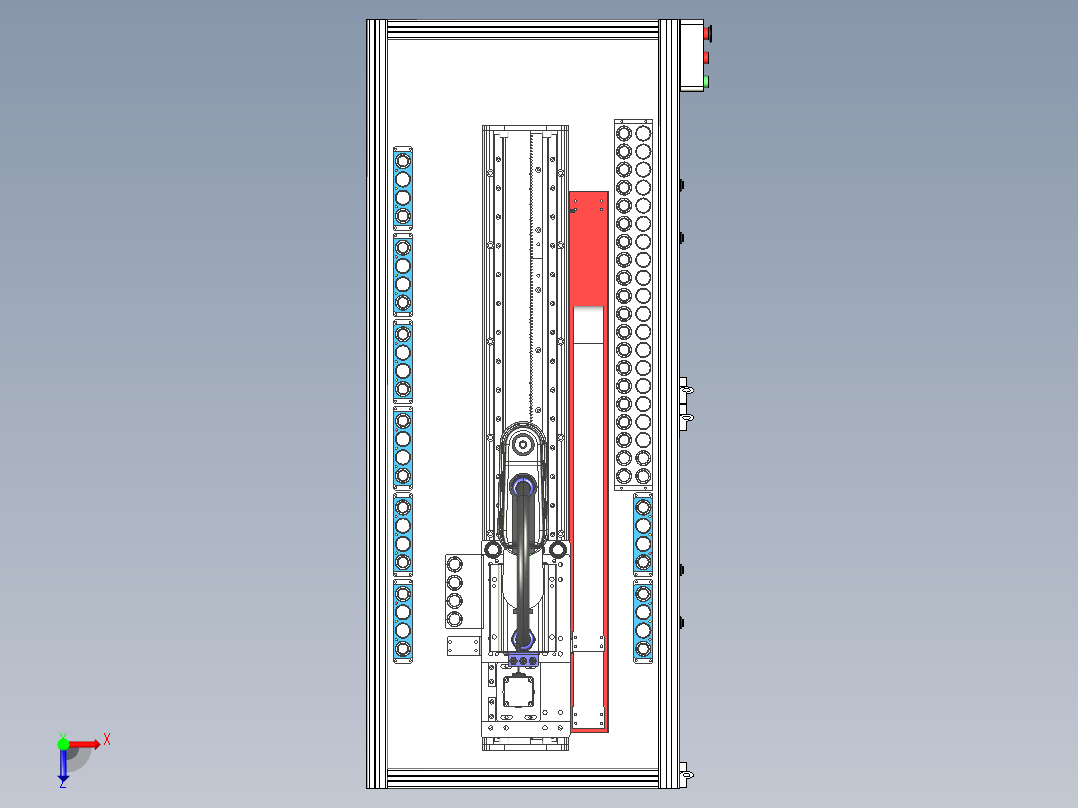MES系统演示平台俯视图