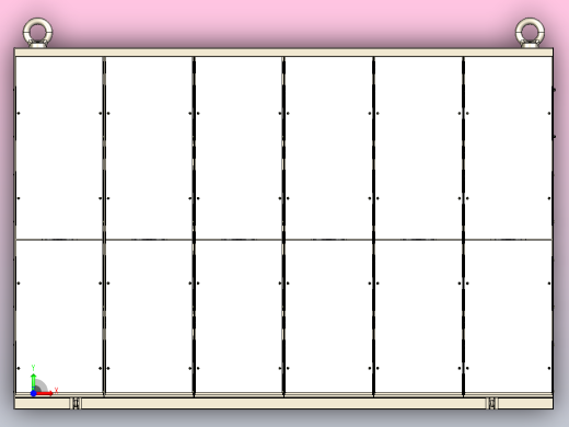 蓄电池架前视缩略图