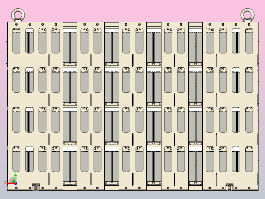 蓄电池架后视缩略图