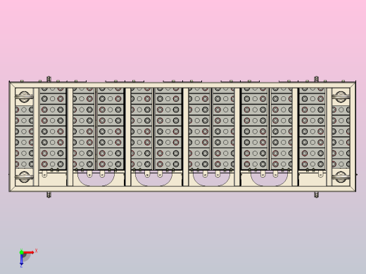 蓄电池架俯视缩略图
