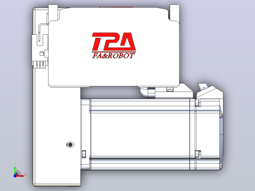 皮带直线轴半封闭可选导轨TPA-HNB-110D-90-L1700-RP-Y-P40-N3前视缩略图