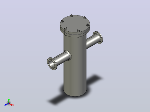 SD16C 篮式过滤器[25]正等轴测缩略图