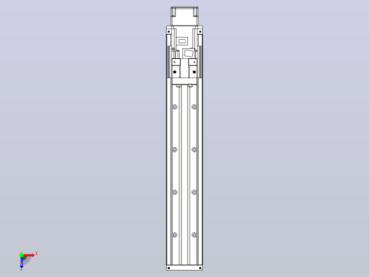 钢基模组TPA-KSR-8610C-540A1-MU-H0俯视缩略图
