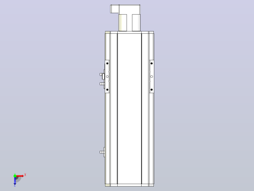 MTH13标准螺杆滑台[MTH13-L#-200-BC-P20-C3]俯视缩略图