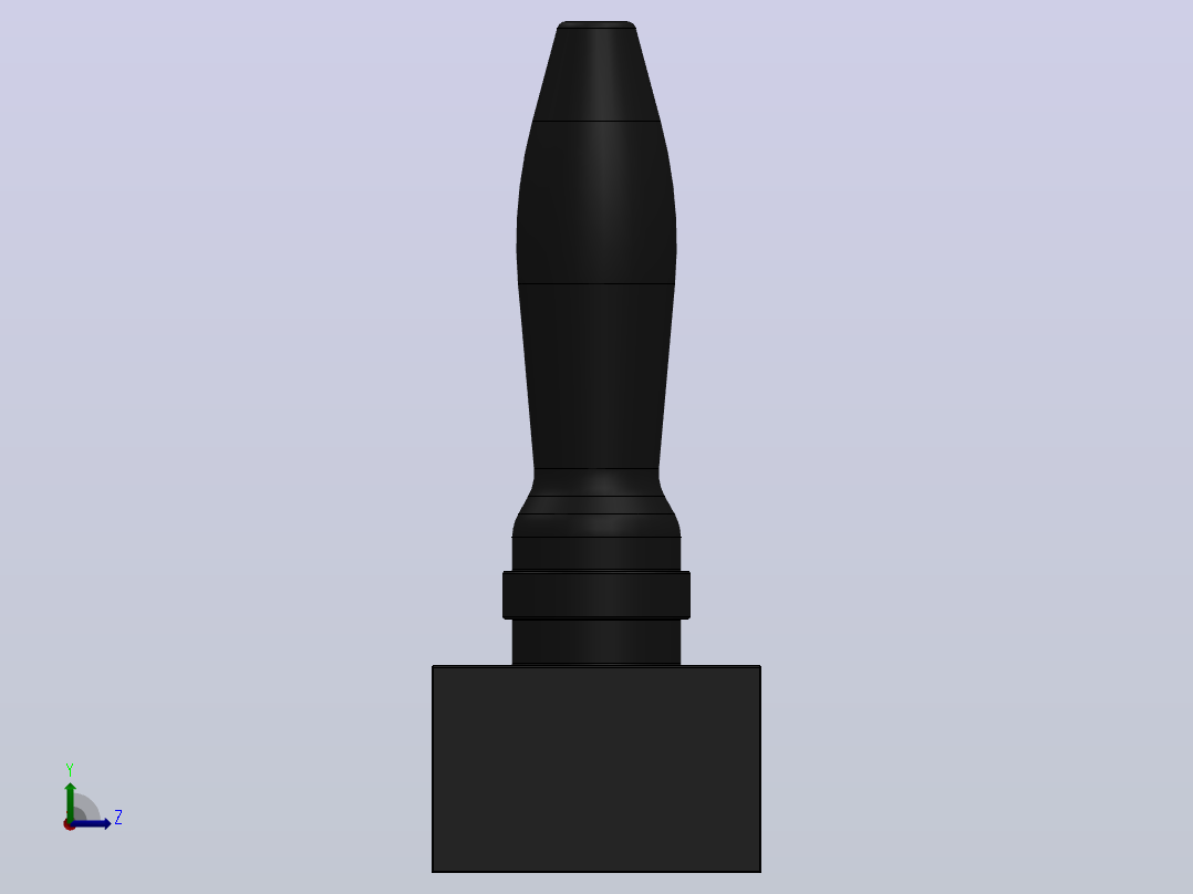 4H230C-06-L手扳阀[4H230C-06-L]左视图