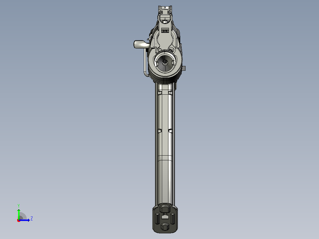 AK-74U冲锋枪左视图