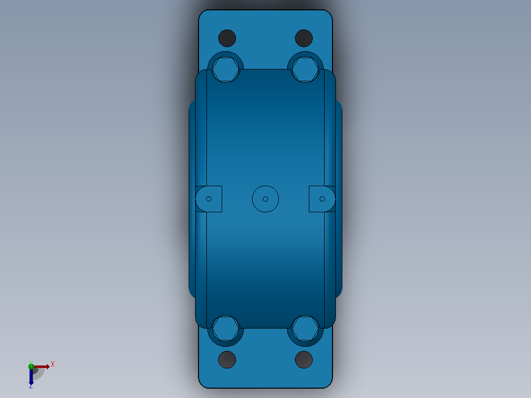 SD3100 [SD3156]轴承俯视图