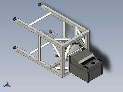 ABB IRB360工业机器人3D图纸