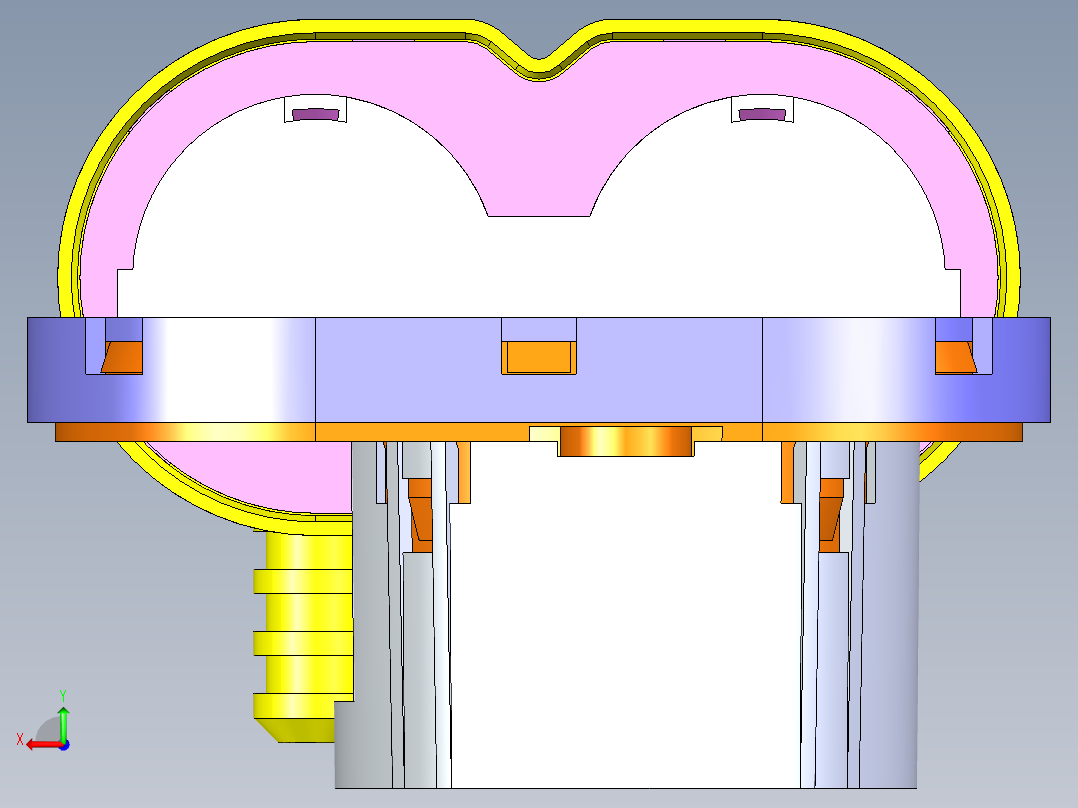 经典柱塞泵后视图