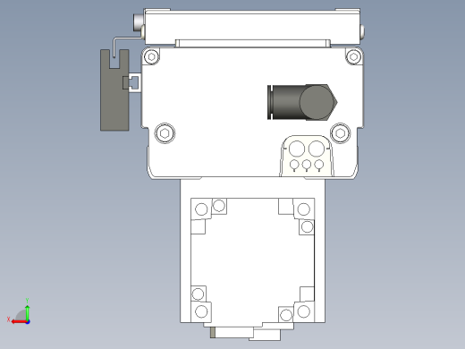 Toyo东佑达直线模组-ECH12-800-BM-400W后视缩略图