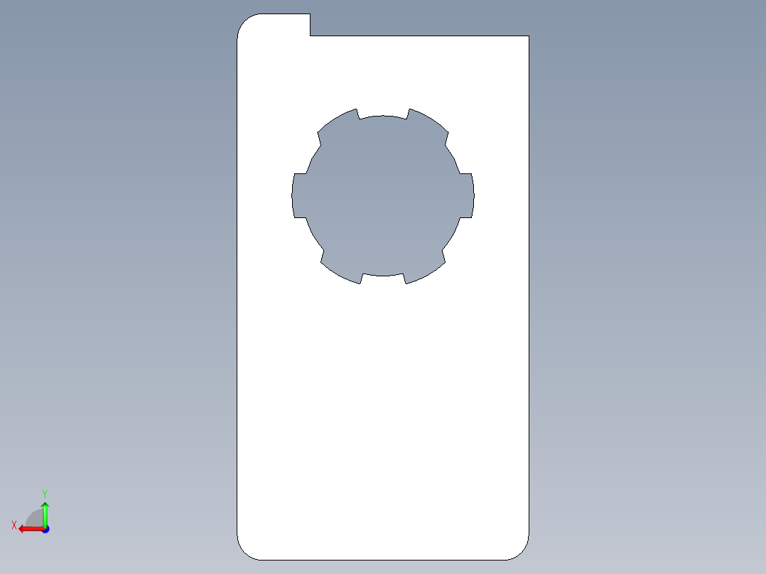 831003拨叉加工工艺及拉25H7花键槽夹具设计【含三维UG】后视图