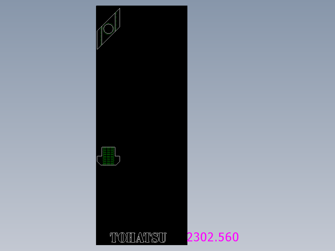 T 螺帽(B)2302-2D多系列多零件图纸模型