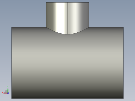 船舶管路系统SeaCor_Molded_ReducingTee_SxSxS_37J101249_2in x 1in后视缩略图