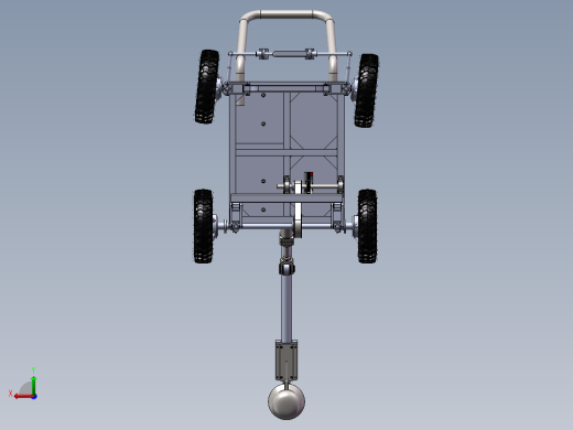 苹果采摘机SW三维图右视缩略图
