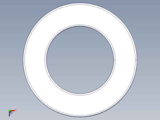 平面推力球轴承51208俯视缩略图